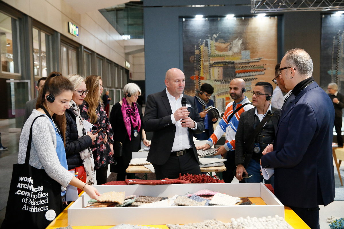 #03 Guided Tour : Prof. Peter Greenberg (Photo © Markus Bachmann / World-Architects)