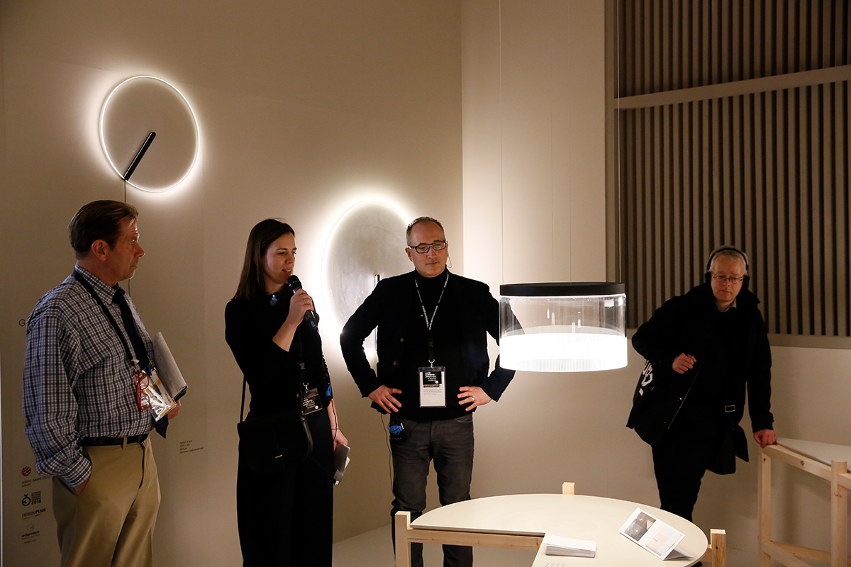 Martina Metzner and Thomas Geuder at Vibia