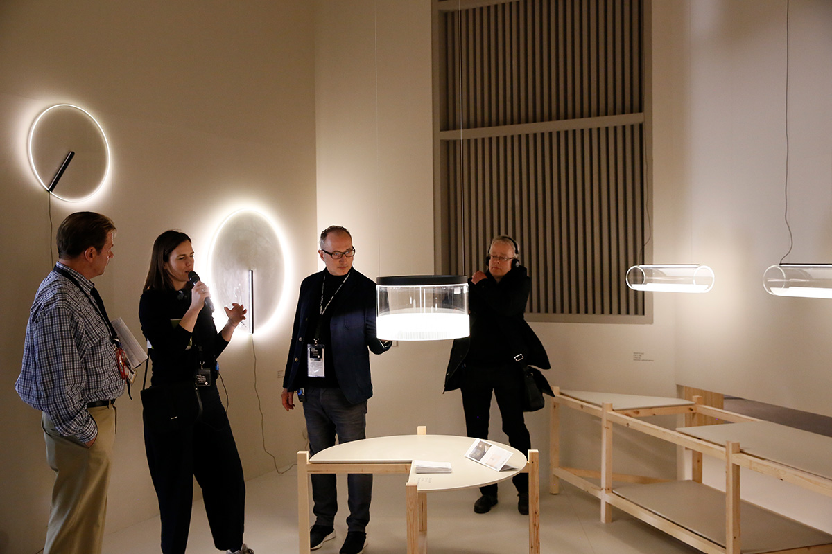 Martina Metzner and Thomas Geuder at Vibia