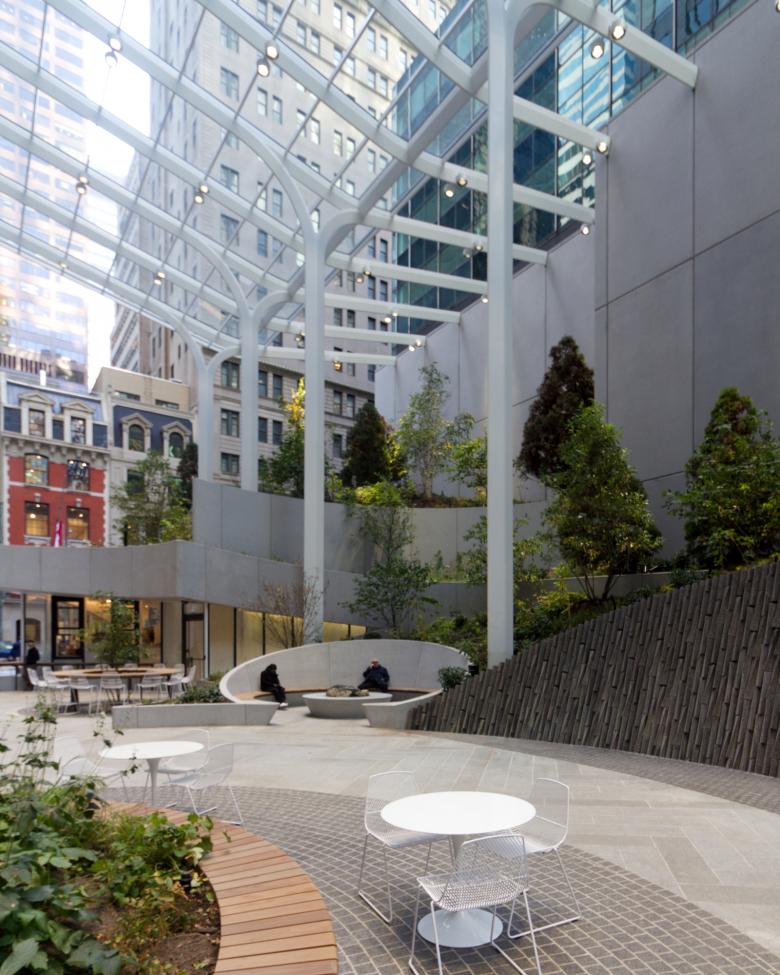 A Garden Opens in Midtown -