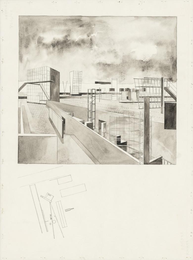 Spaces Developed Through Drawings -