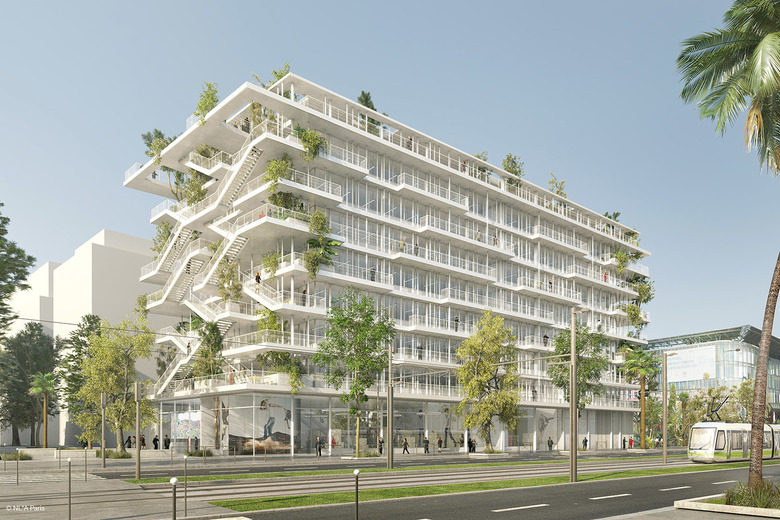 office building architecture award winning office building in nice nla paris office building architecture award winning office building in nice nla paris