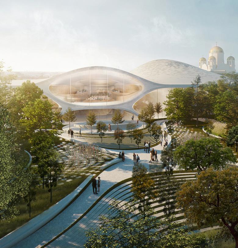 Zaha Hadid Architects to Build Concert Hall in Russia -