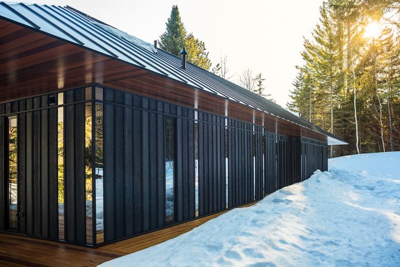 pics Modern Black Board And Batten Siding board batten birdseye design