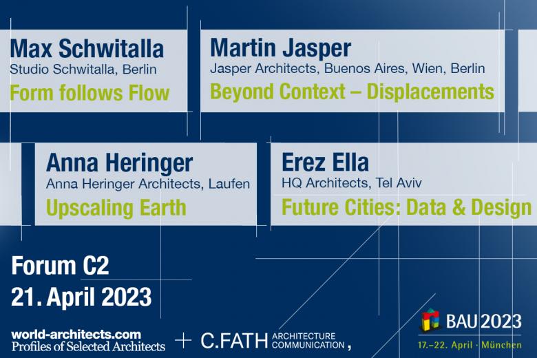 BAU 2023 – Forum and Guided Tours – 21. April 2023, Munich