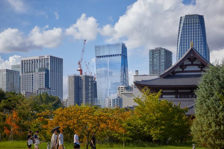 アート・デザイン・音楽 COMPOSITION TORANOMON TOWERS Massive solar-powered garden towers to spring up in Tokyo
