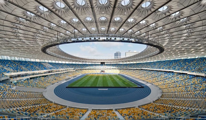 Olympiastadion Kiew Schlaich Bergermann Partner