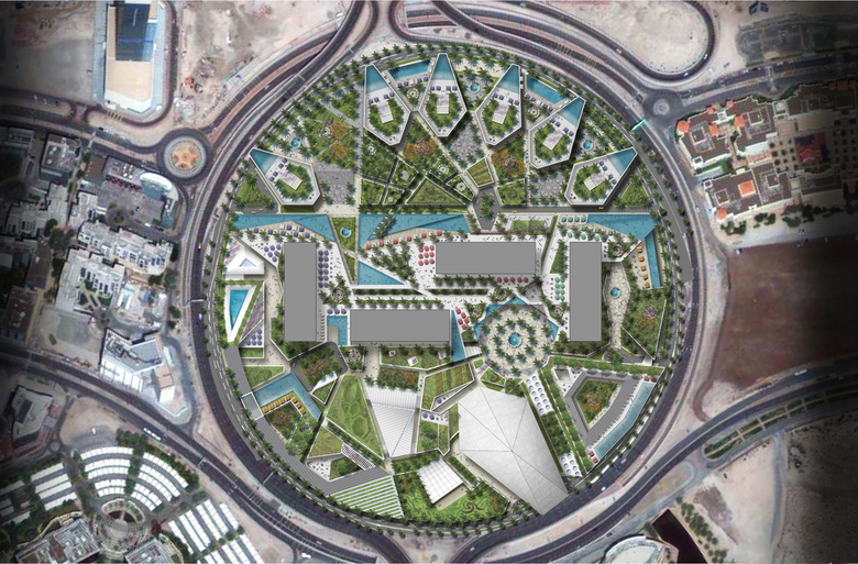 dubai pearl oppenheim architecture design