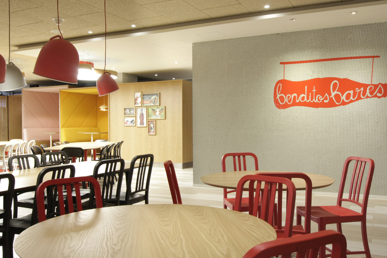 Canteen of the CocaCola HQ in Spain Stone Designs