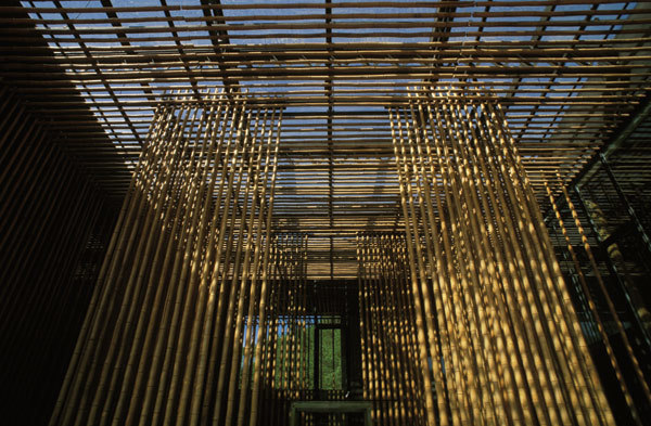 Great Bamboo Wall Kengo Kuma Associates