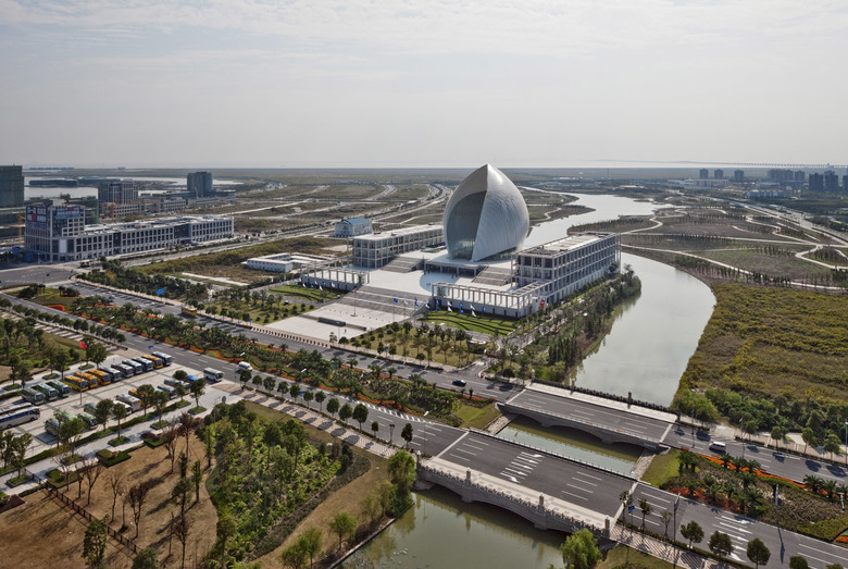 Lingang New City gmp · Architekten von Gerkan, Marg und Partner