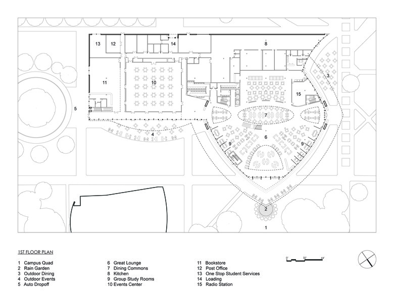 Mori Hosseini Student Union Embry Riddle Aeronautical University