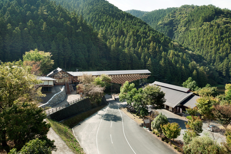 Yusuhara Wooden Bridge Museum Kengo Kuma &amp; Associates
