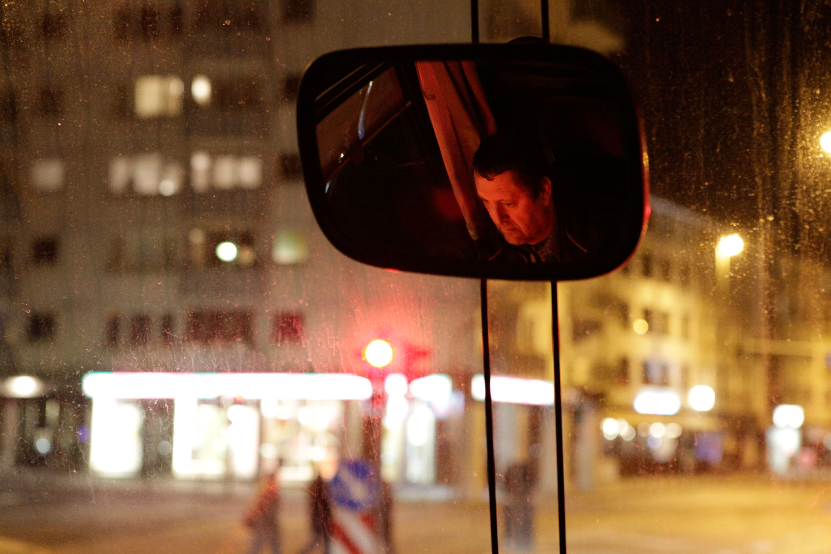 Bus driver Hans at Luminale Guided Tour by Thomas Geuder