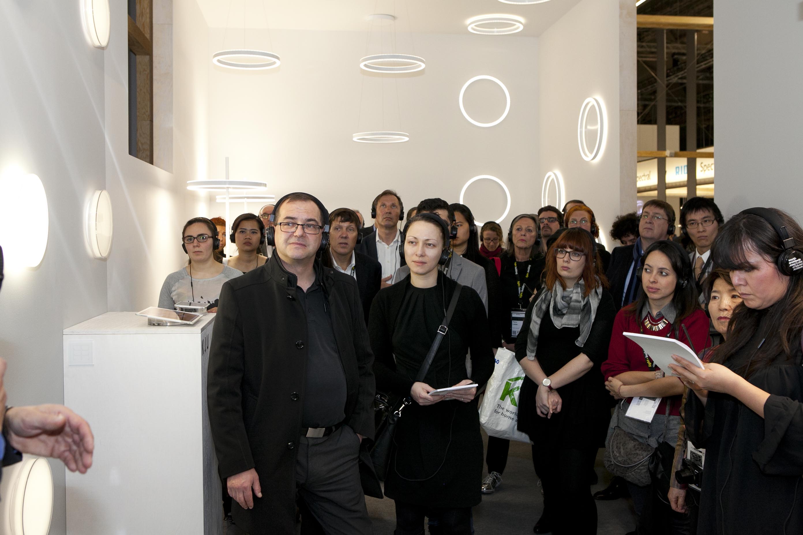 «From engineering to poetry» Tour at Selux